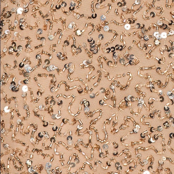 retrofete x REVOLVE Skylar Jumpsuit in Gold & Cream Sequin in Metallic Gold - Picture 4 of 6